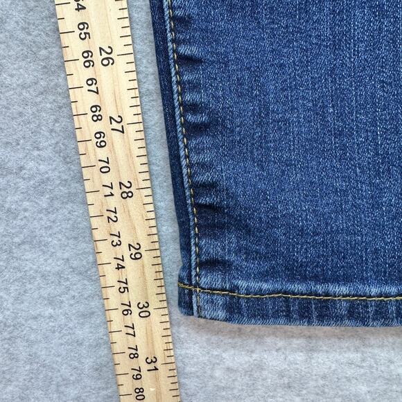 Kut From The Kloth Jeans Toothpick Skinny WMNS 16 Blue Med Wash KP164MH3SF Denim - Picture 8 of 9